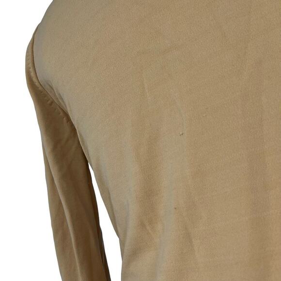 Vintage 70’s Abraham & Straus Men’s Shirt Mustard Yellow Collared Button Small - Picture 5 of 9